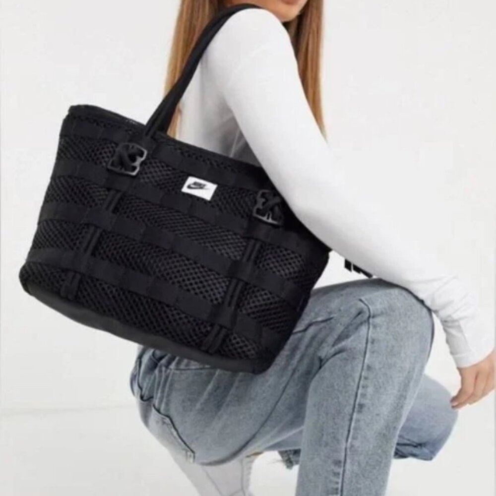 NIKE AF1 Air Tote Bag Black CU2607-010 NEW